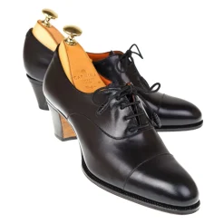Oxford Heels|Carmina WOMEN OXFORDS 1125 MADISON 60 BLACK