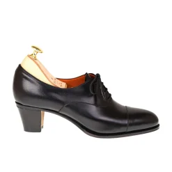Oxford Heels|Carmina WOMEN OXFORDS 1125 MADISON 60 BLACK