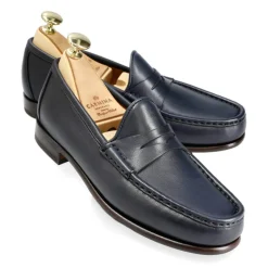 Penny Loafers|Carmina WOMEN PENNY LOAFER 1894 XIM NAVY