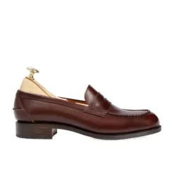 Penny Loafers|Carmina WOMEN PENNY LOAFERS 1655 OSCARIA OXBLOOD