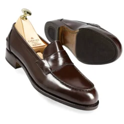 Penny Loafers|Carmina WOMEN PENNY LOAFERS LIMITED EDITION 1655 OSCARIA WINE