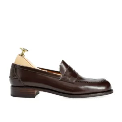 Penny Loafers|Carmina WOMEN PENNY LOAFERS LIMITED EDITION 1655 OSCARIA WINE