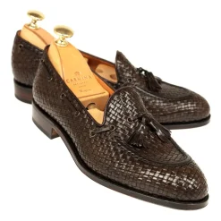 Tassel Loafers|Carmina WOMEN TASSEL LOAFERS 1590 DRAC BROWN