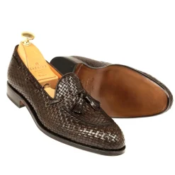 Tassel Loafers|Carmina WOMEN TASSEL LOAFERS 1590 DRAC BROWN