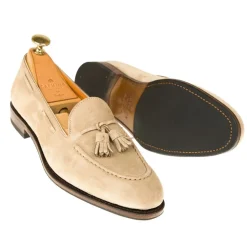 Tassel Loafers|Carmina WOMEN TASSEL LOAFERS 1640 DRAC CAMEL