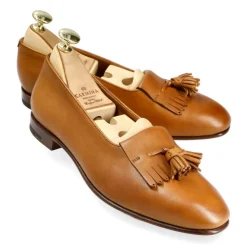 Tassel Loafers|Carmina WOMEN TASSEL LOAFERS 1953 HILLS TANNED