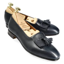 Tassel Loafers|Carmina WOMEN TASSEL LOAFERS 1953 HILLS NAVY