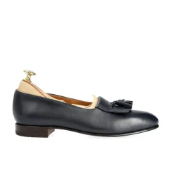 Tassel Loafers|Carmina WOMEN TASSEL LOAFERS 1953 HILLS NAVY
