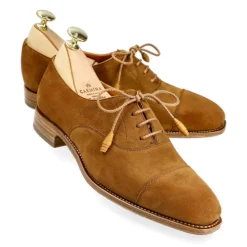 Cap-Toe Oxford|Carmina WOMEN'S OXFORD SHOES 1201 HILLS TOBACCO