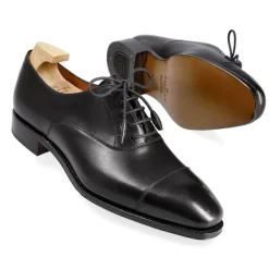 Cap-Toe Oxford|Carmina WOMEN'S OXFORD SHOES 1922 SIMPSON BLACK