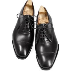 Cap-Toe Oxford|Carmina WOMEN'S OXFORD SHOES 1922 SIMPSON BLACK