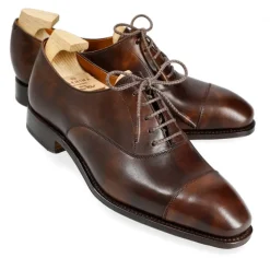 Cap-Toe Oxford|Carmina WOMEN'S OXFORD SHOES 1922 SIMPSON BROWN