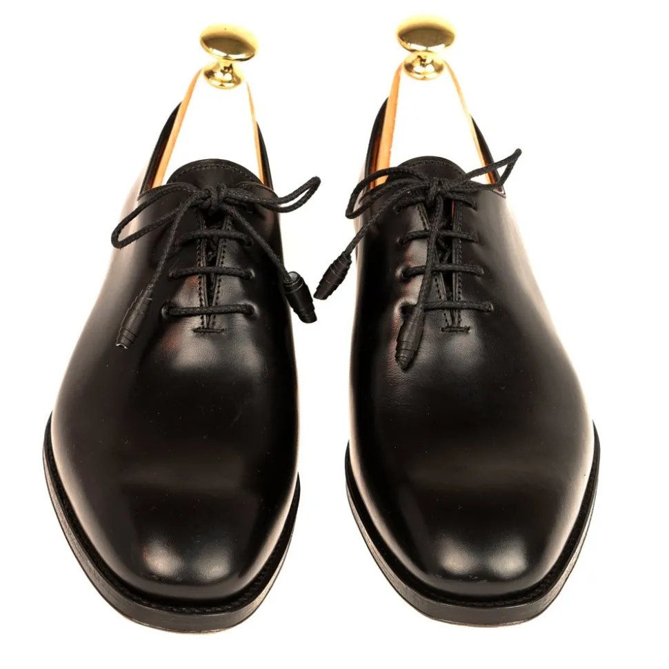 Wholecut Oxford|Carmina WOMEN'S OXFORDS SHOES 1560 HILLS BLACK