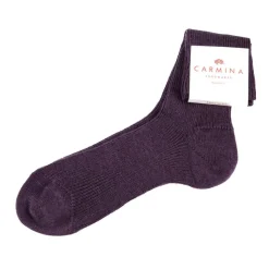 Women Socks|Carmina Women's short socks in . LILAC