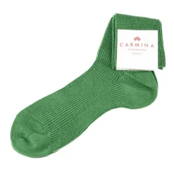 Women Socks|Carmina Women's short socks in . PISTACHIO