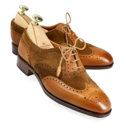 Wingtip Oxford|Carmina WOMEN'S WINGTIP OXFORD 1265 HILLS TANNED/SNUFF