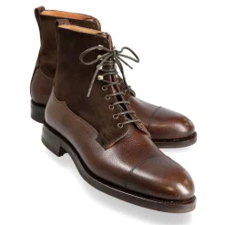 Men's Work Boots|Cap Toe Boots|Carmina WORK BOOTS 80791 OSCAR BROWN