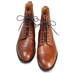 Men's Work Boots|Cap Toe Boots|Carmina WORK BOOTS 80791 OSCAR TANNED(CHESNUTFINISH)