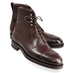 Men's Work Boots|Cap Toe Boots|Carmina WORK BOOTS 80791 OSCAR BURGUNDY