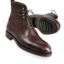 Men's Work Boots|Cap Toe Boots|Carmina WORK BOOTS 80791 OSCAR BURGUNDY