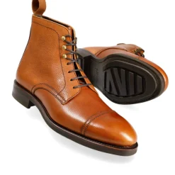 Men's Work Boots|Cap Toe Boots|Carmina WORK BOOTS 80179 SOLLER NATURAL(TANNEDFINISH)