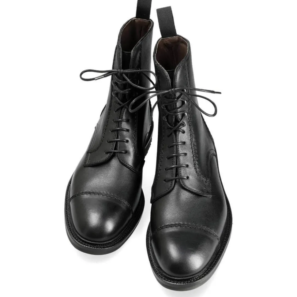 Men's Work Boots|Carmina WORK BOOTS LIMITED EDITION 80223 OSCAR BLACK